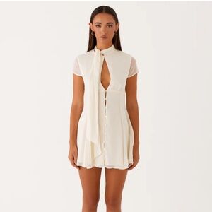 Peppermayo Exclusive - Karling Mini Dress - Ivory